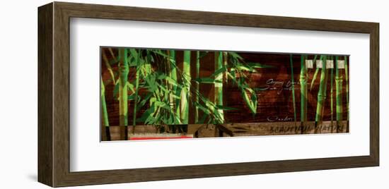 Bamboo Lounge-Joadoor-Framed Art Print