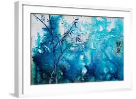 Bamboo Moon, 2011-Margaret Coxall-Framed Giclee Print