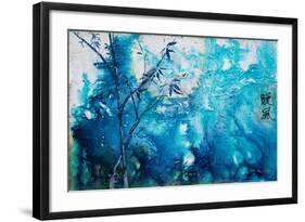 Bamboo Moon, 2011-Margaret Coxall-Framed Giclee Print