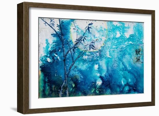 Bamboo Moon, 2011-Margaret Coxall-Framed Giclee Print