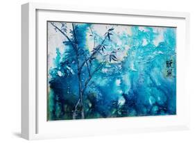 Bamboo Moon, 2011-Margaret Coxall-Framed Premium Giclee Print