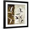 Bamboo Moon I-Christine Zalewski-Framed Art Print