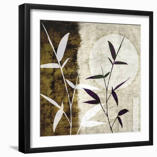 Bamboo Moon I-Christine Zalewski-Framed Art Print