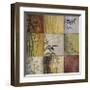 Bamboo Nine Patch II-Don Li-Leger-Framed Giclee Print