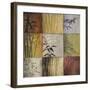 Bamboo Nine Patch II-Don Li-Leger-Framed Giclee Print