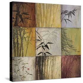 Bamboo Nine Patch II-Don Li-Leger-Stretched Canvas