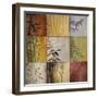 Bamboo Nine Patch II-Don Li-Leger-Framed Art Print