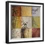 Bamboo Nine Patch II-Don Li-Leger-Framed Art Print