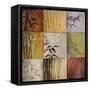 Bamboo Nine Patch II-Don Li-Leger-Framed Stretched Canvas