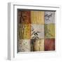 Bamboo Nine Patch II-Don Li-Leger-Framed Art Print