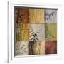 Bamboo Nine Patch II-Don Li-Leger-Framed Art Print