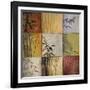 Bamboo Nine Patch II-Don Li-Leger-Framed Art Print