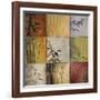 Bamboo Nine Patch II-Don Li-Leger-Framed Art Print