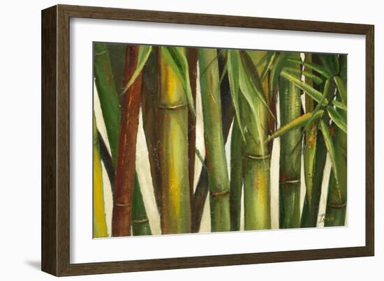 Bamboo on Beige I-Patricia Pinto-Framed Art Print