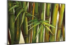 Bamboo on Beige II-Patricia Pinto-Mounted Art Print