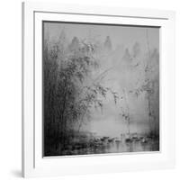 Bamboo River I-null-Framed Art Print