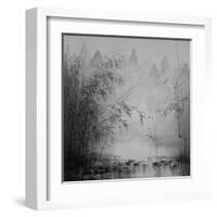Bamboo River I-null-Framed Art Print