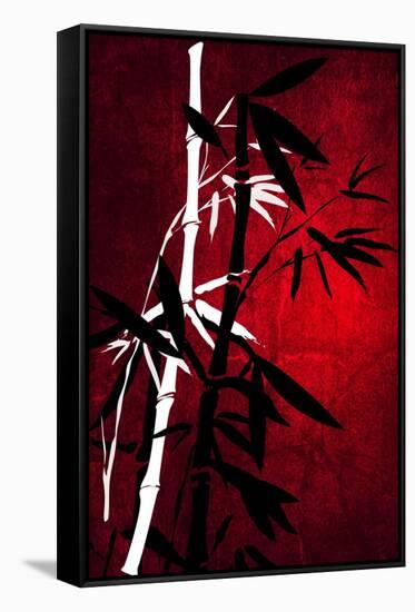 Bamboo Style-Philippe Sainte-Laudy-Framed Stretched Canvas