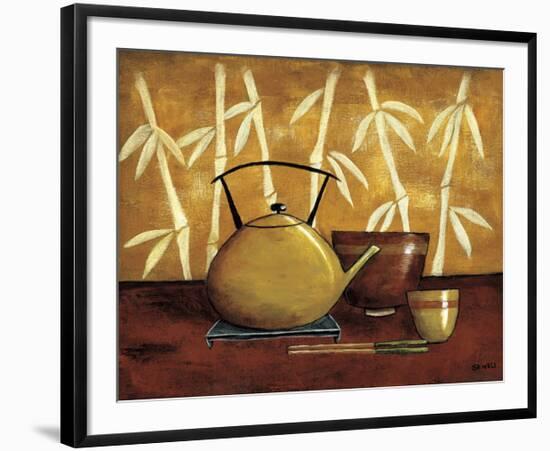 Bamboo Tea Room I-Krista Sewell-Framed Giclee Print