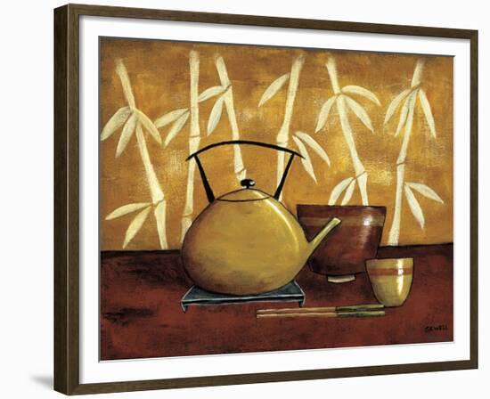 Bamboo Tea Room I-Krista Sewell-Framed Giclee Print