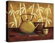 Bamboo Tea Room I-Krista Sewell-Stretched Canvas