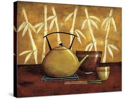 Bamboo Tea Room I-Krista Sewell-Stretched Canvas