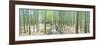 Bamboo Trees at a Temple, Hokokuji Temple, Kamakura, Kanagawa Prefecture, Kanto Region, Honshu, ...-null-Framed Photographic Print