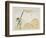 Bamboo, Umbrellas, a Cat and Butterflies, C. 1877-Shibata Zeshin-Framed Giclee Print