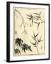 Bamboo Woodblock I-Vision Studio-Framed Art Print