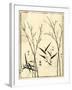 Bamboo Woodblock II-Vision Studio-Framed Art Print