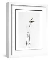 Bamboo-null-Framed Art Print