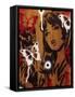 Bamboo-Abstract Graffiti-Framed Stretched Canvas