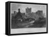 'Bamborough Castle, Northumberland', 1814-John Greig-Framed Stretched Canvas