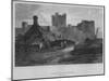 'Bamborough Castle, Northumberland', 1814-John Greig-Mounted Giclee Print