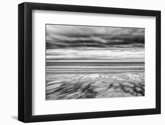 Bamburgh Beach at Low Tide, Northumberland, Uk-Nadia Isakova-Framed Photographic Print