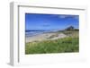 Bamburgh Castle across the Dunes, Early Summer Afternoon, Northumberland, England, United Kingdom-Eleanor Scriven-Framed Photographic Print