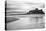 Bamburgh Castle and Beach at Low Tide, Northumberland, Uk-Nadia Isakova-Stretched Canvas