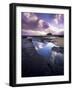 Bamburgh Castle at Dawn, Northumberland, England, United Kingdom, Europe-Lee Frost-Framed Photographic Print