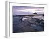 Bamburgh Castle at Dawn, Northumberland, England-Lee Frost-Framed Photographic Print