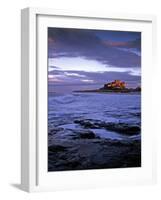 Bamburgh Castle at Dusk, Northumberland, England-Gary Cook-Framed Photographic Print