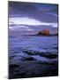 Bamburgh Castle at Dusk, Northumberland, England-Gary Cook-Mounted Photographic Print