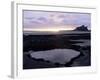 Bamburgh Castle at Sunrise, Bamburgh, Northumberland, England, United Kingdom-Lee Frost-Framed Photographic Print