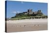 Bamburgh Castle, Bamburgh, Northumberland, England, United Kingdom, Europe-James Emmerson-Stretched Canvas