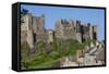 Bamburgh Castle, Bamburgh, Northumberland, England, United Kingdom, Europe-James Emmerson-Framed Stretched Canvas