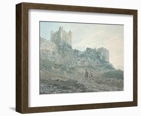 Bamburgh Castle, Northumberland, 18th Century-Thomas Girtin-Framed Giclee Print