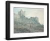 Bamburgh Castle, Northumberland, 18th Century-Thomas Girtin-Framed Giclee Print