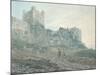 Bamburgh Castle, Northumberland, 18th Century-Thomas Girtin-Mounted Giclee Print