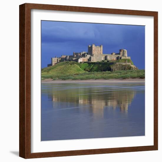 Bamburgh Castle, Northumberland, England, United Kingdom, Europe-Roy Rainford-Framed Photographic Print