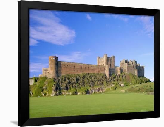 Bamburgh Castle, Northumberland, England-Nigel Francis-Framed Photographic Print