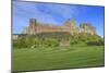 Bamburgh Castle under a Blue Summer Sky, Bamburgh, Northumberland, England, United Kingdom-Eleanor Scriven-Mounted Photographic Print